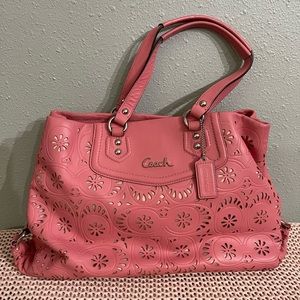 Pink Coach Purse